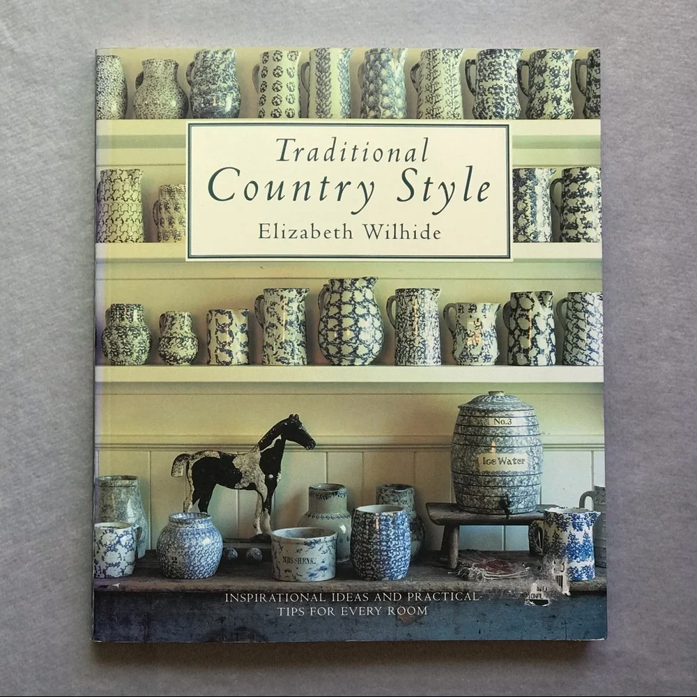 Traditional Country Style Elizabeth Wilhide Paperback Coffee Table Book - Picture 1 of 13